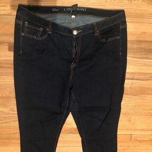 Lane Bryant Low Rise Skinny Jeans Size 18W EUC